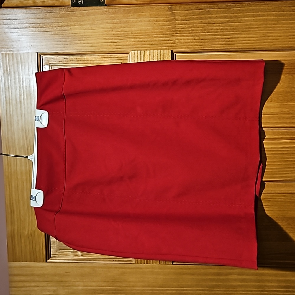 Red Worthington skirt